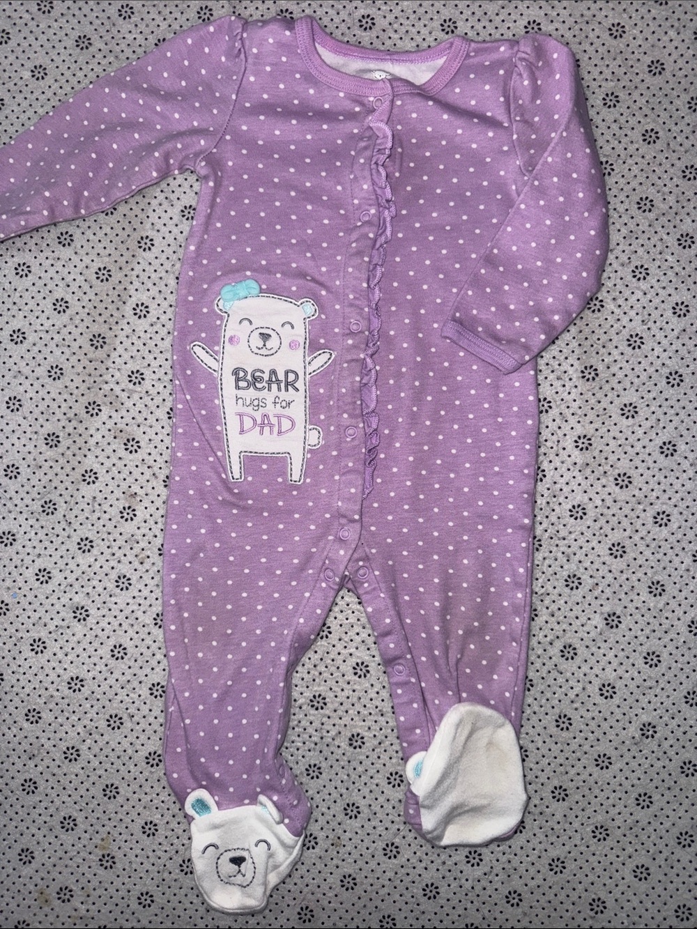 🛍 CUTE LITTLE GIRLS SLEEPER SIZE 6-9 MONTHS 🛍